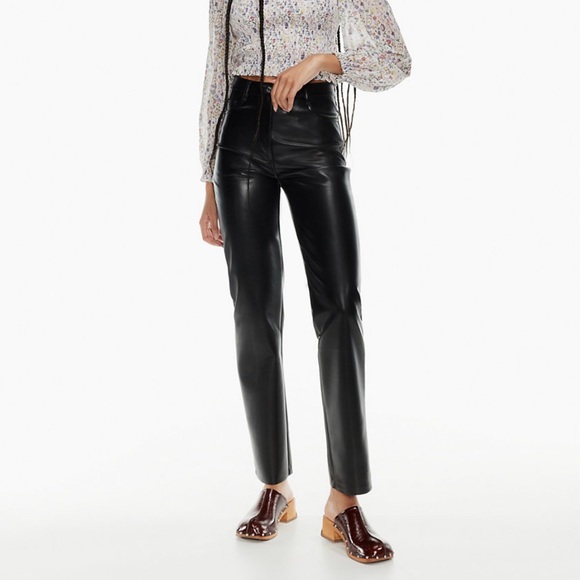 Wilfred Malina Vegan Leather Pants - Picture 1 of 7